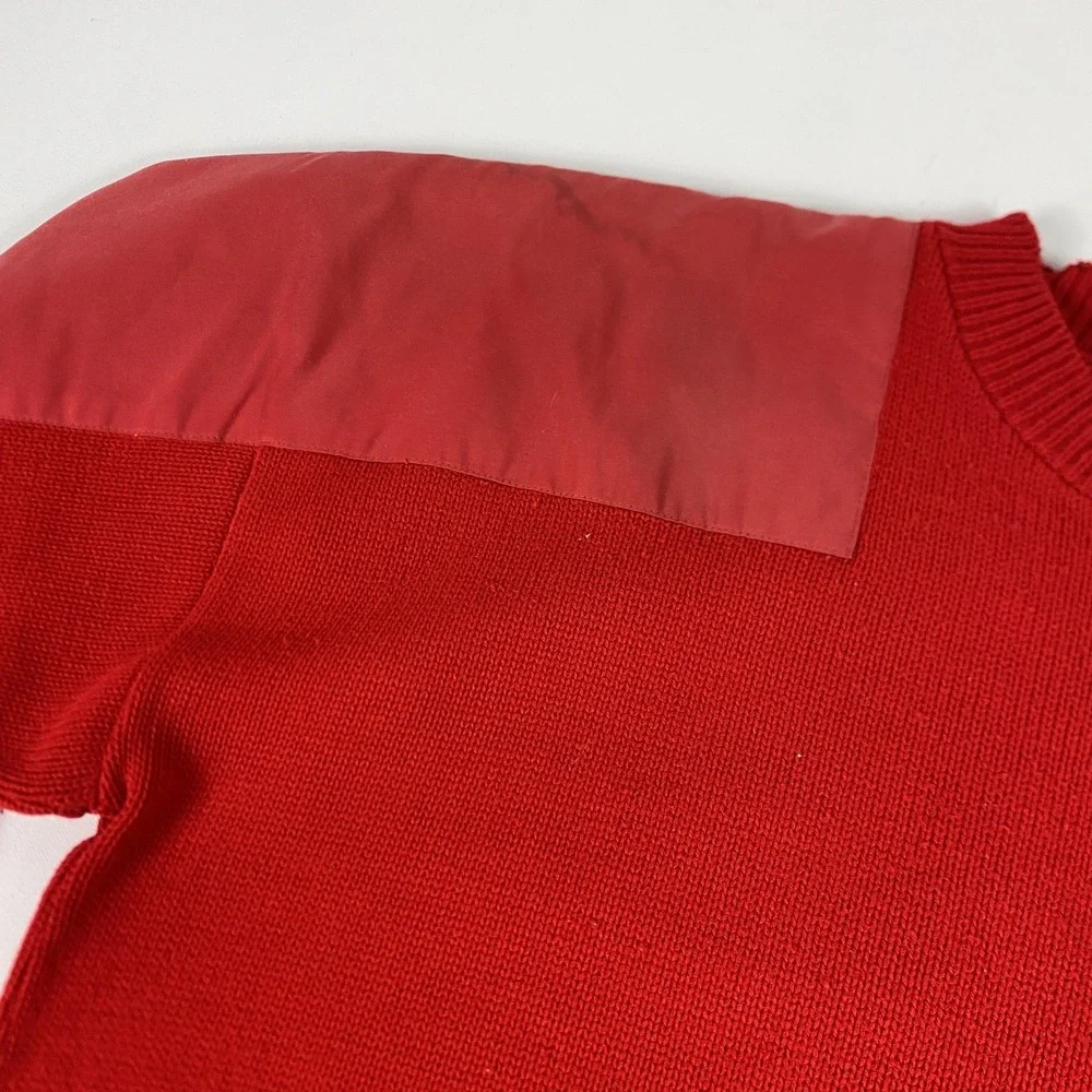 Vintage The RainSweater Sweater Mens Large Red Gull Lake Country Club Golf